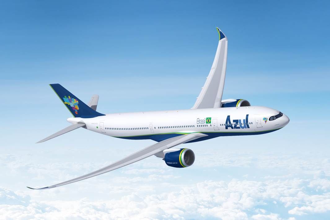 Azul enviará un Airbus A330neo a la final de la Copa Libertadores
