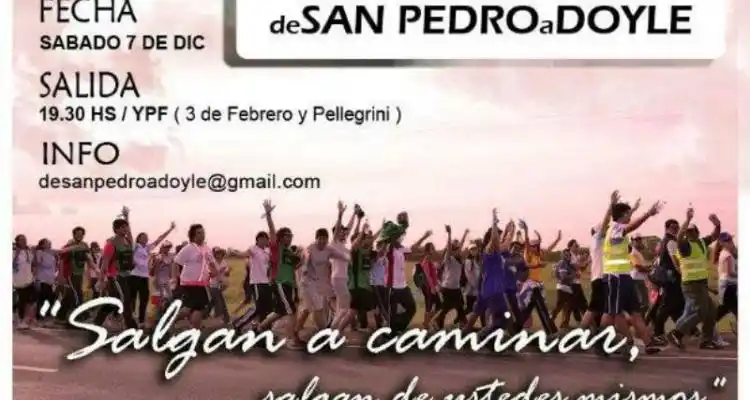Jóvenes organizan peregrinación a Doyle