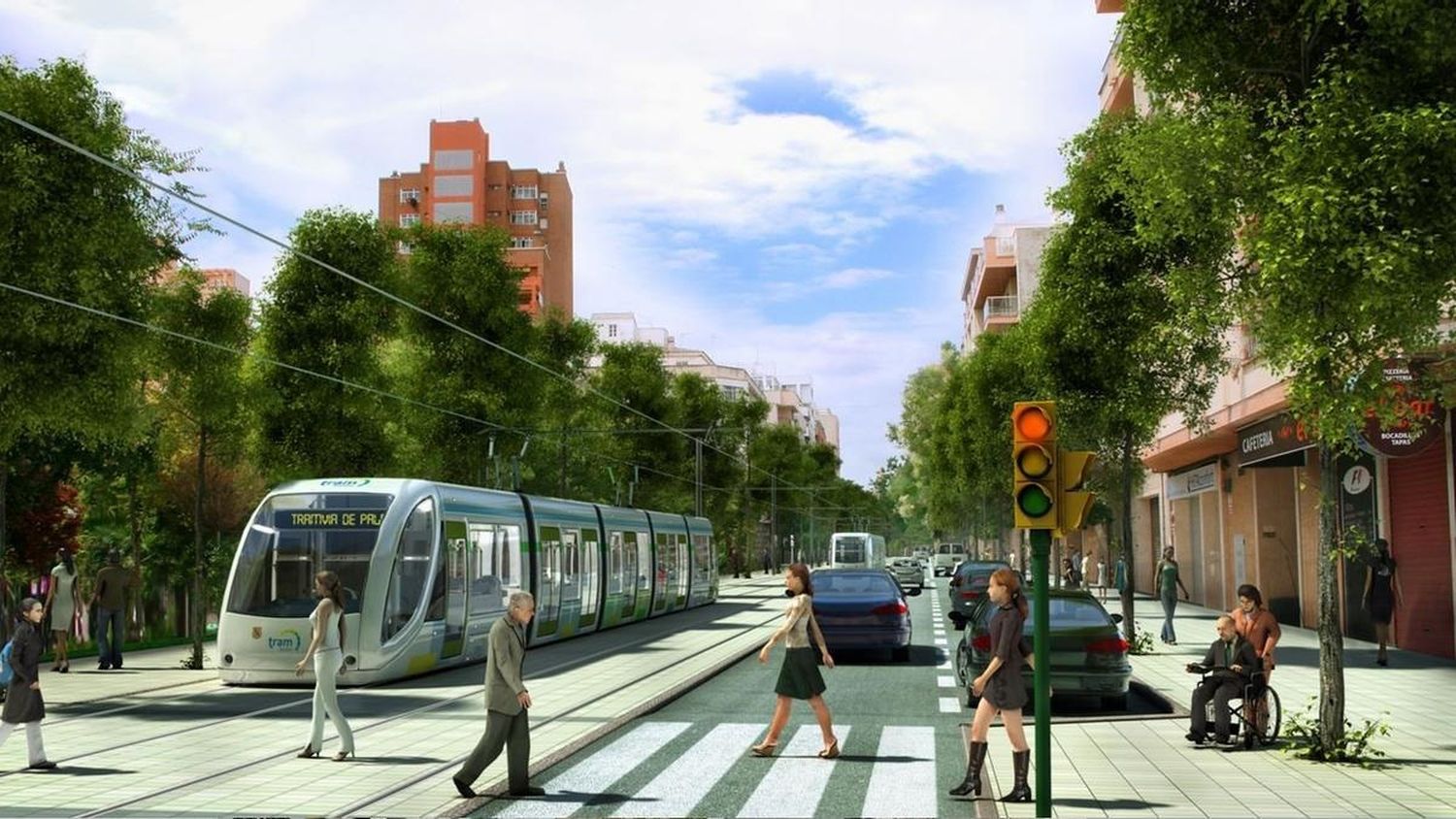 Tranvía al aeropuerto de Palma de Mallorca: formalizan protocolo de inversión