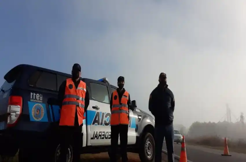 Intensos controles de la Policía Federal en rutas provinciales