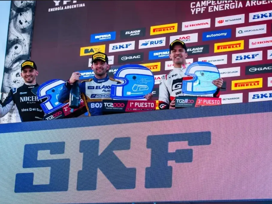 Morillo encabezó el podio del TC 2000 en San Nicolás. Foto:TC2000