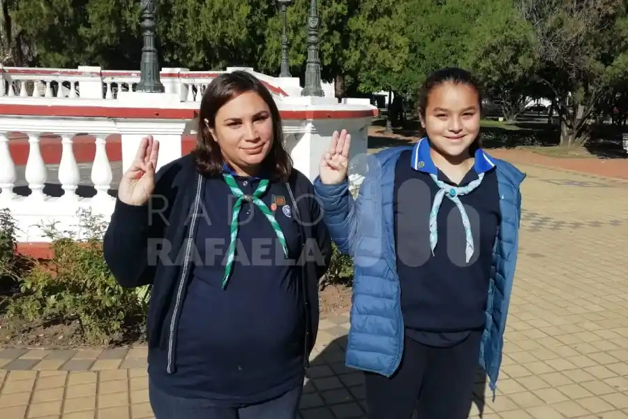 Erica Mariani, coordinadora de la comunidad guía San Antonio de Padua: "Tratamos de educar a las niñas para fomentar al máximo sus potencialidades"