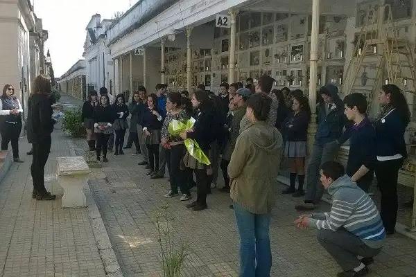 Se realizó un homenaje a Pablo Haedo en el Cementerio Norte