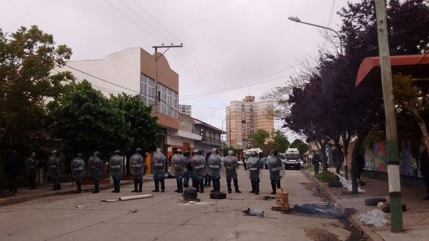 Mar del Plata: Infantería reprimió a cooperativistas en Centro Calidad de Vida