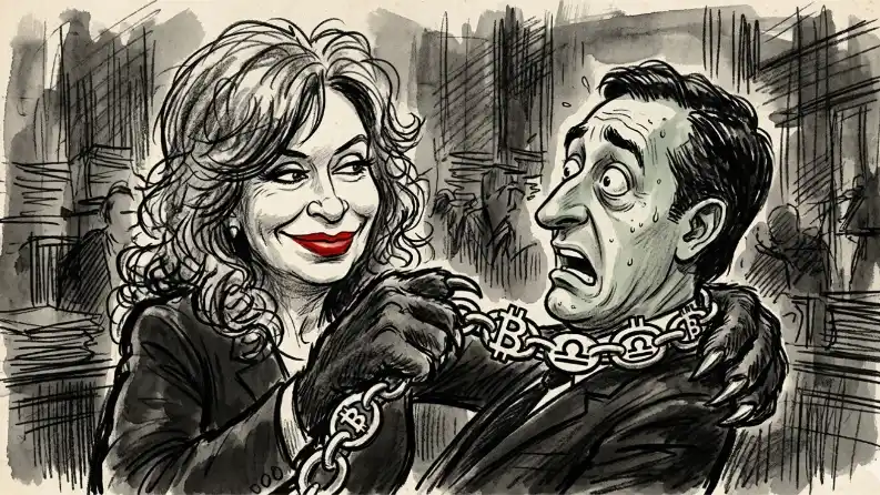 Osa. CFK abraza al poder judicial y al Gobierno.