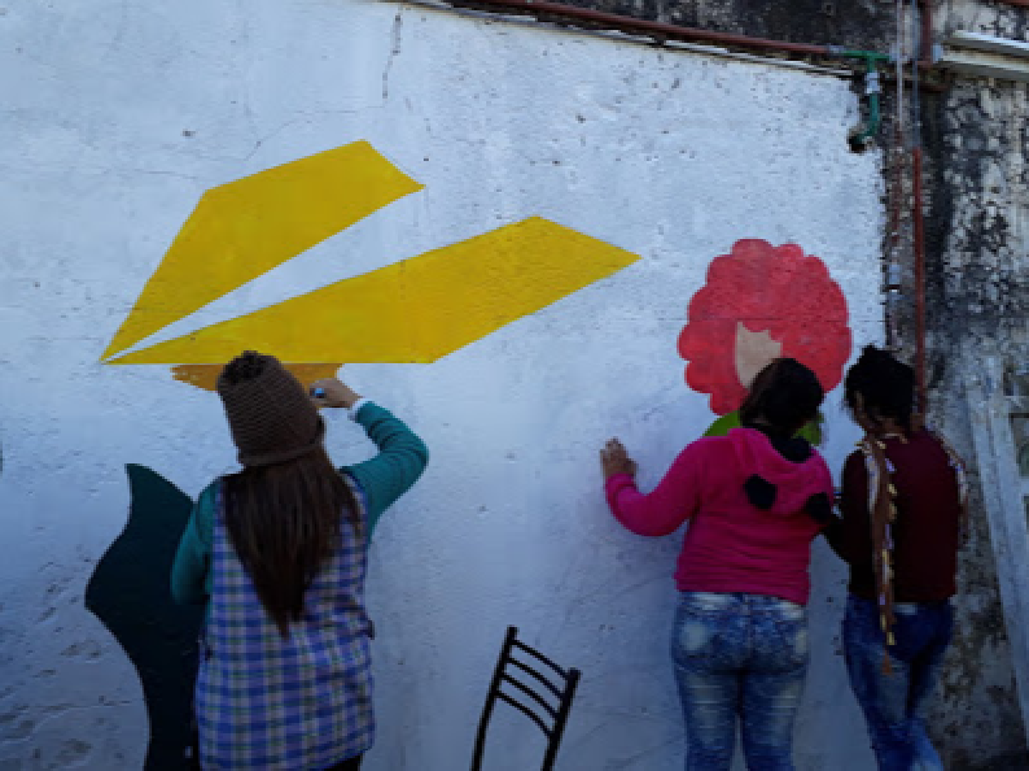 Un mural por una Educación Sexual Integral más “inclusiva, humana y afectiva”