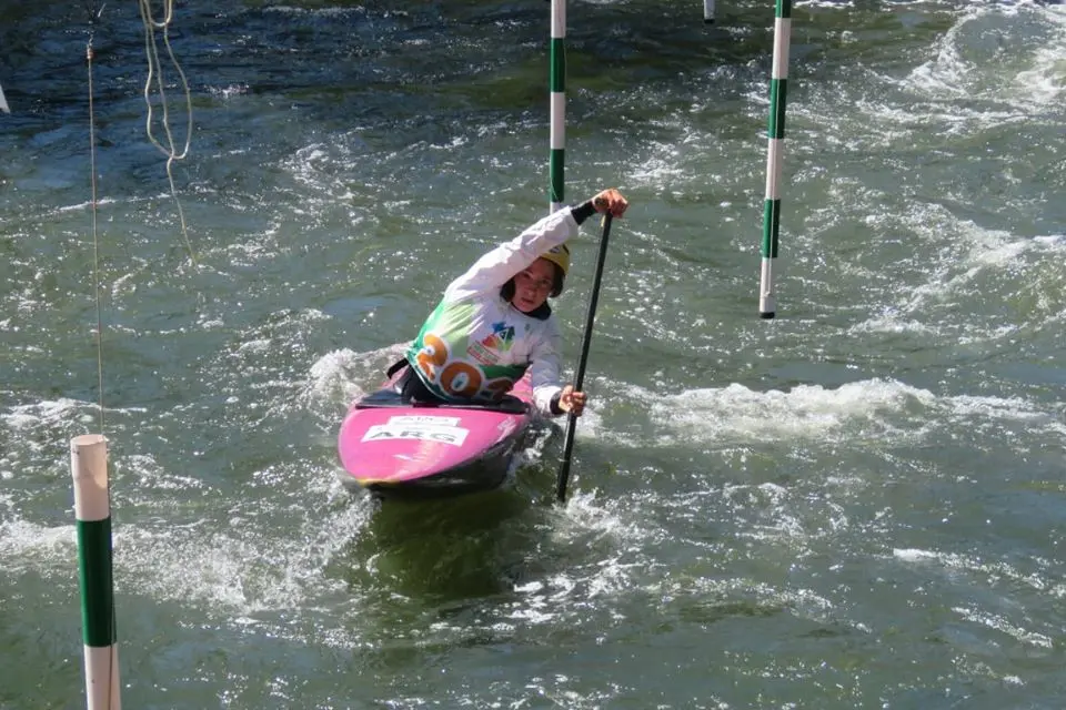 Alumnos de la Escuela municipal de Kayak en campeonato argentino