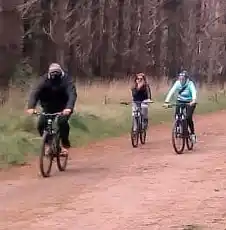 Runners y ciclistas volvieron a entrenar
