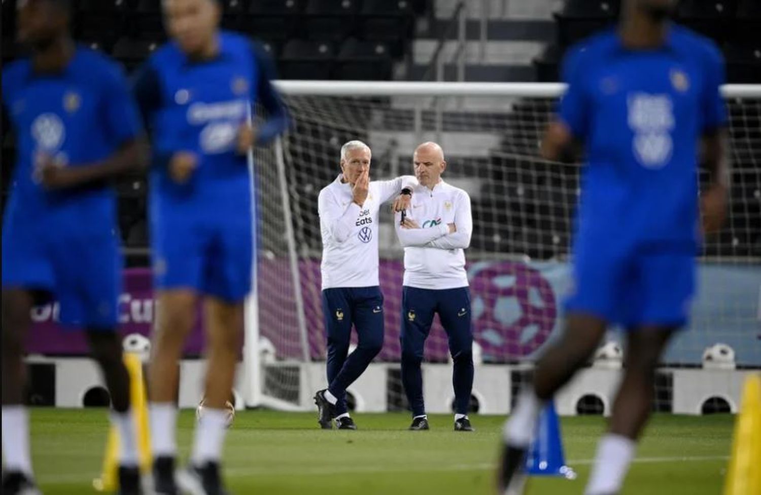 Preocupación en Francia antes de la semifinal: los titulares que cayeron por un cuadro gripal