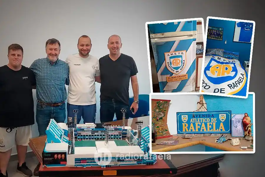 Locura total por “La Crema”: desde un estadio miniatura hasta frazadas y la heladera