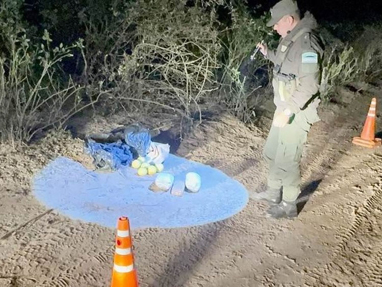 Gendarmería Nacional secuestró en dos
procedimientos más de 11 kilos de marihuana