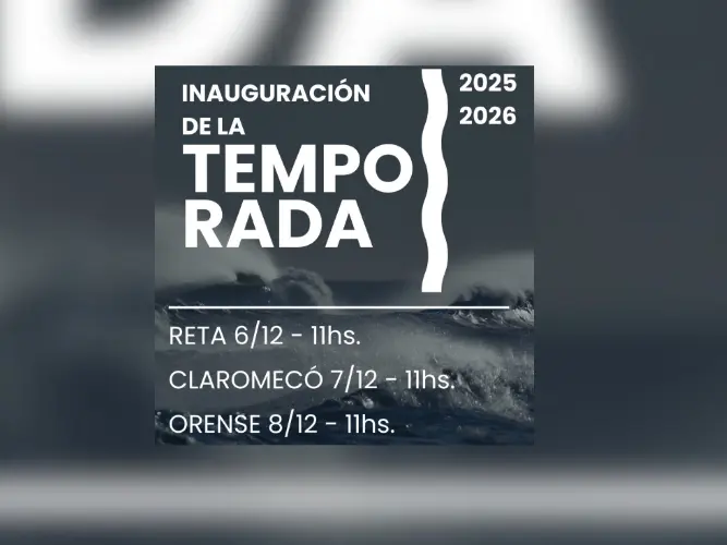 Se inaugura la temporada en la costa tresarroyense