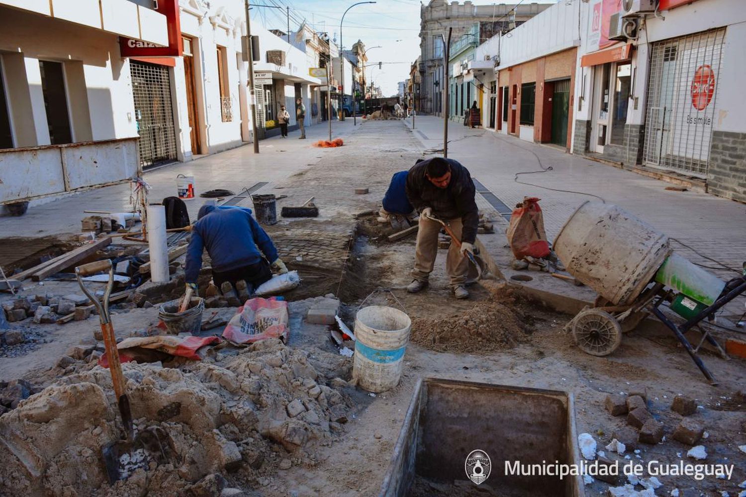 Centro Comercial a Cielo Abierto: avanza la obra