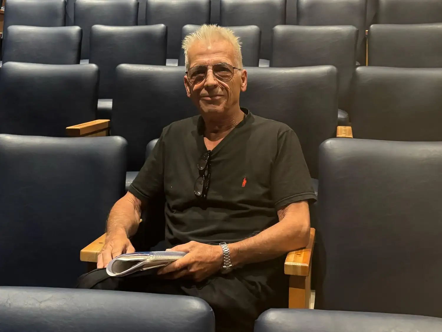 Gerardo Romano llegó a Mar del Plata en el marco de la gira despedida de "Un judío común y corriente".