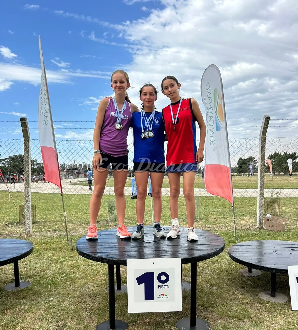 Escuela Municipal de Atletismo en San Cayetano
