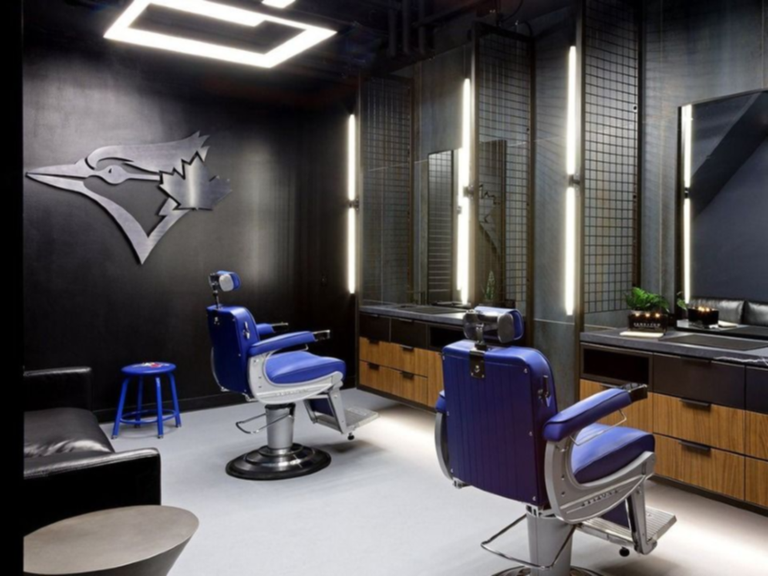 Te mostramos cómo es la barbería que los Blue Jays tienen dentro de su estadio