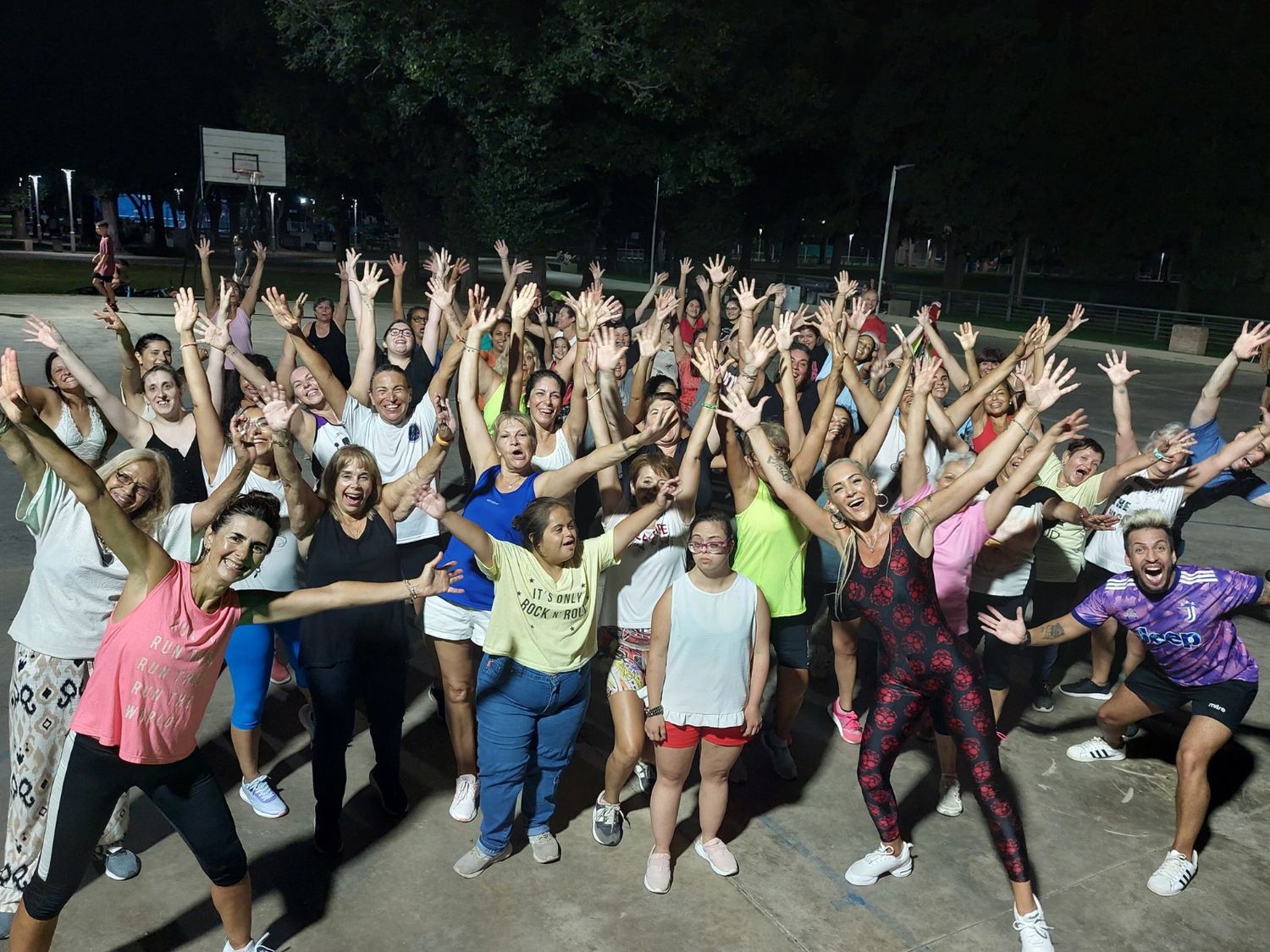 Una de las ediciones de Venite a Bailar.