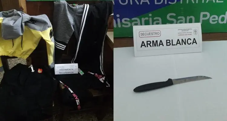 Por segunda vez en cuatro días, aprehendieron a una menor de edad que intentó robar con un cuchillo