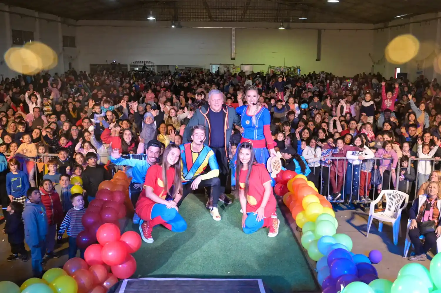 Una fiesta multitudinaria se vivió en Arroyito para festejar el Día de las Infancias