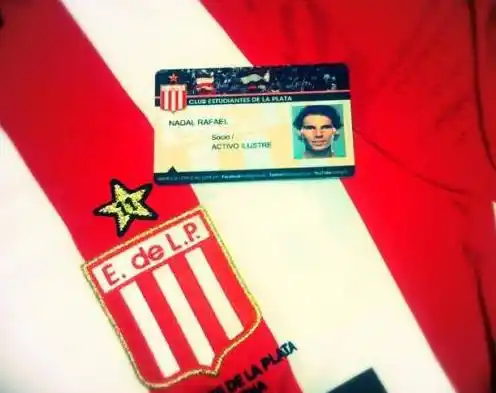 Rafael Nadal, nuevo socio de Estudiantes de La Plata