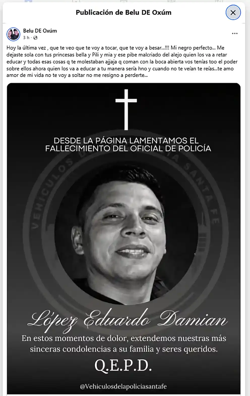 policía asesinado en Santa Fe - 3