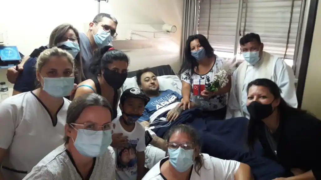 Falleció el paciente que se caso la semana pasada 