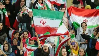 Las mujeres iraníes pudieron ir a la cancha por primera vez en 40 años