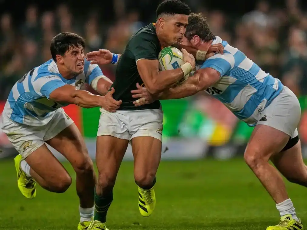 Los Pumas sufrieron una abultada derrota frente a Sudáfrica por el Rugby Championship