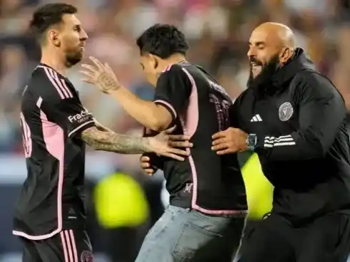La MLS prohibió el acceso del guardaespaldas de Messi al campo de juego durante los partidos