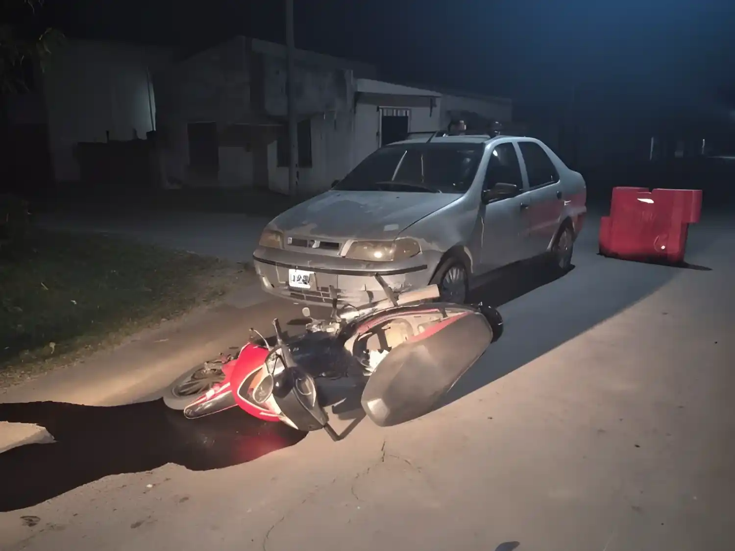 El accidente ocurrió este jueves por la madrugada.