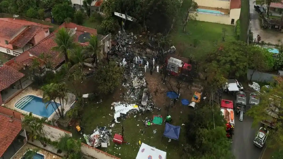 SU SUEÑO SE TRUNCÓ por la caída del avión en Brasil: familia venezolana regresaba para tramitar documentos
