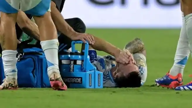 Inter Miami confirmó que Lionel Messi sufrió una lesión ligamentaria en el tobillo derecho durante la final de la Copa América