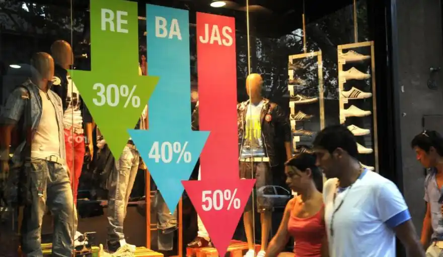 Las ventas minoristas pymes cayeron 15,7% anual en julio