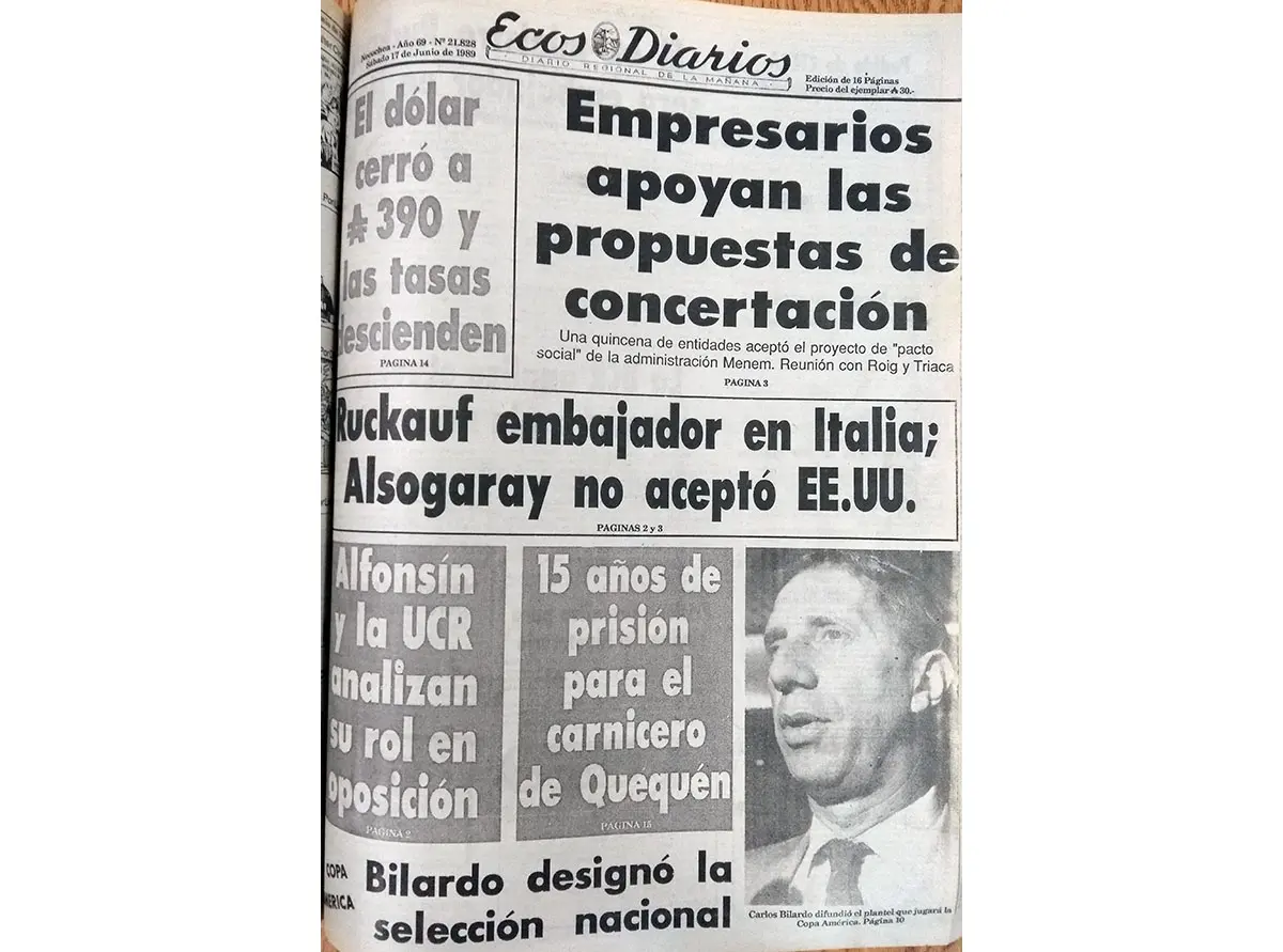 Sábado 17 de junio de 1989
