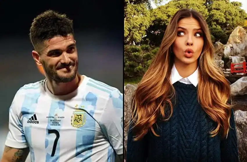 Rodrigo De Paul salió a desmentir los rumores que lo vinculan a la China Suárez