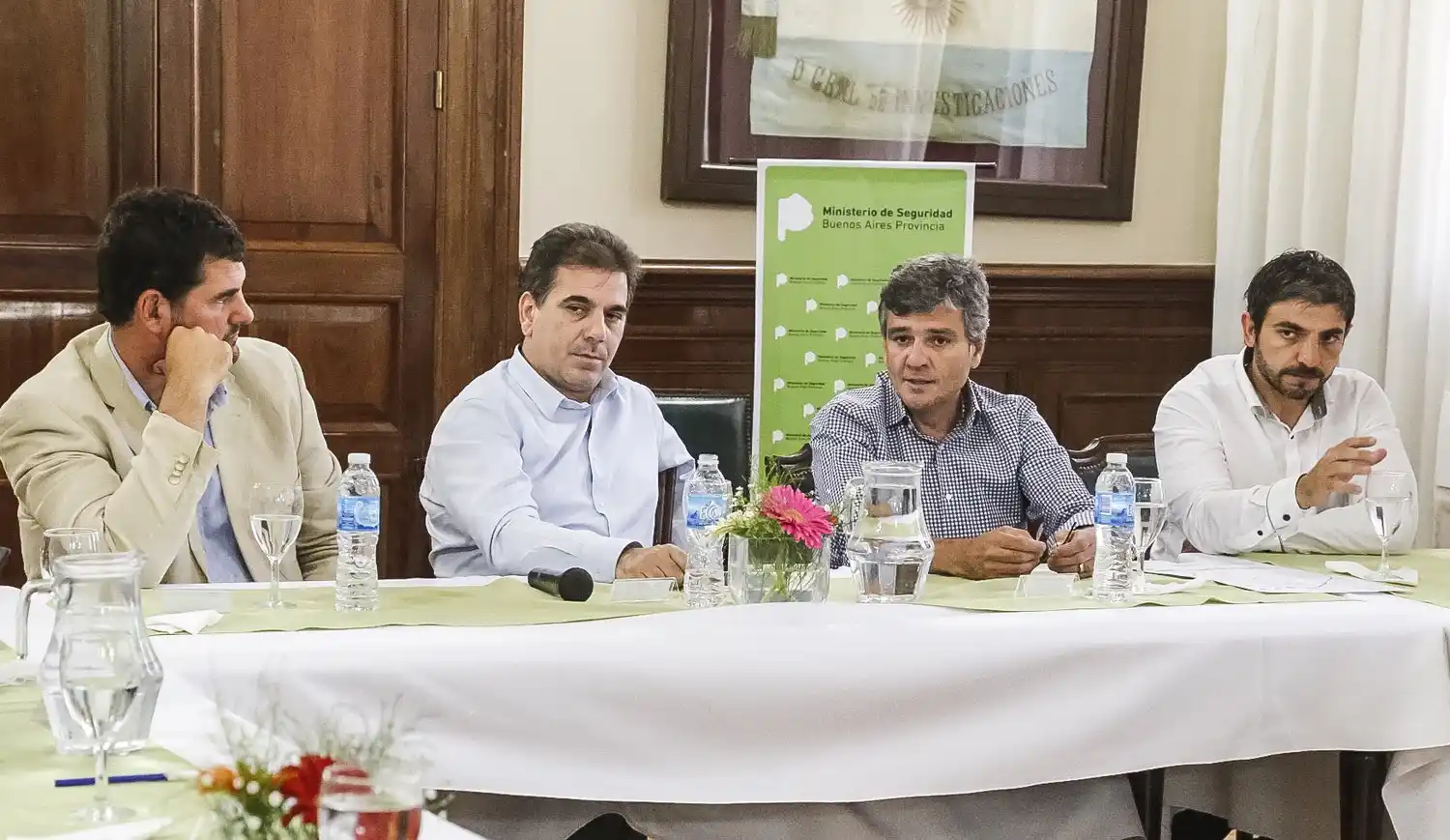 Zabaleta acordó con Ritondo el arribo de las fuerzas federales a Hurlingham