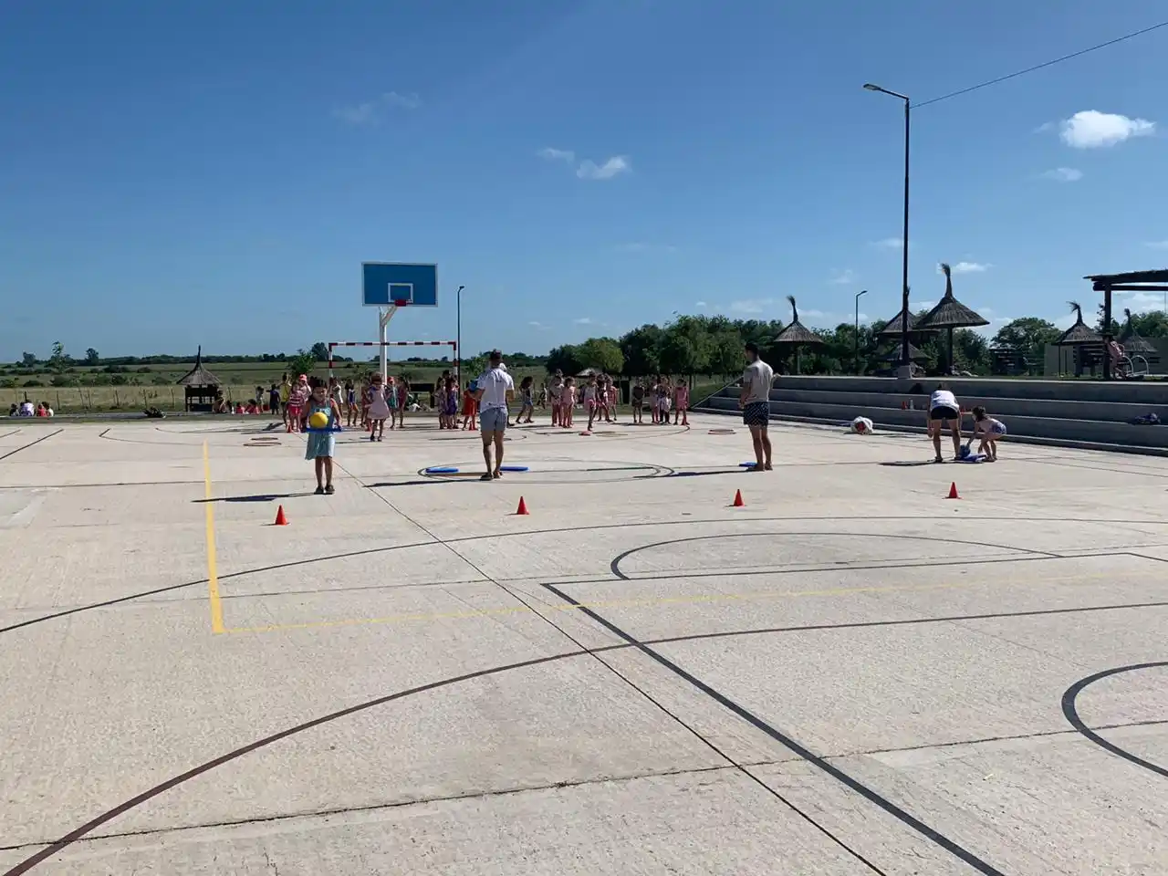 En Larroque retornaron las actividades deportivas recreativas 