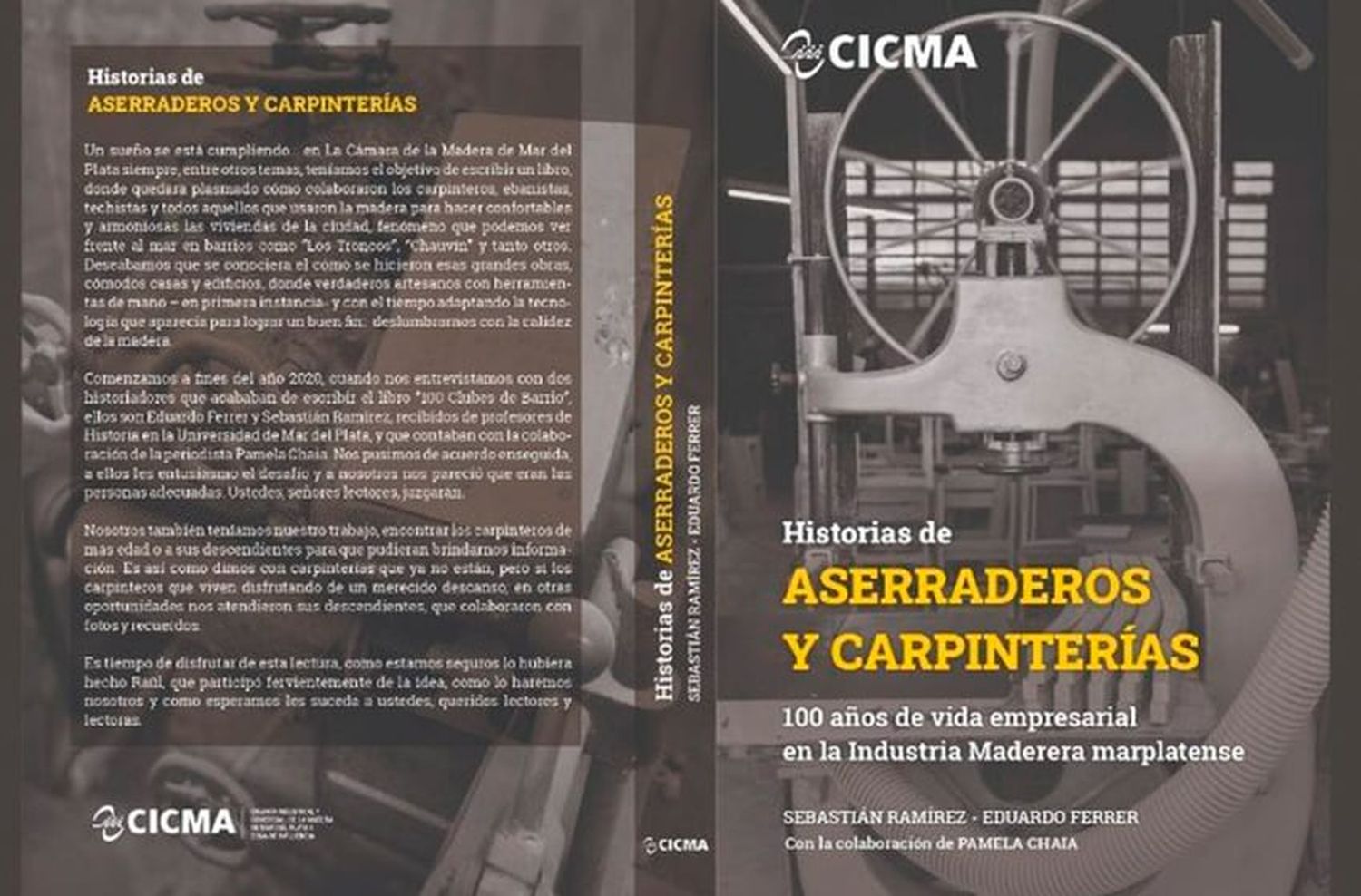 Se presenta el libro "Historias de Aserraderos y Carpinterías"