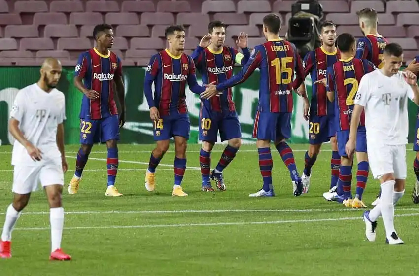 Messi abrió el camino y Barcelona debutó con goleada en la Champions