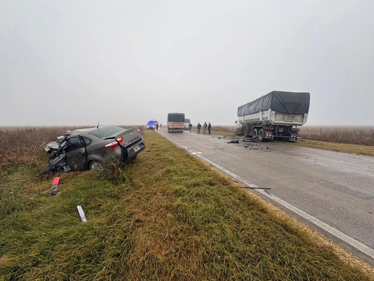 Siniestro fatal en A012.
