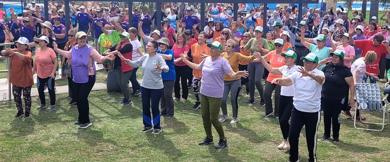 El encuentro anual del Programa Activamente reunió a más de 250 personas mayores en General Galarza