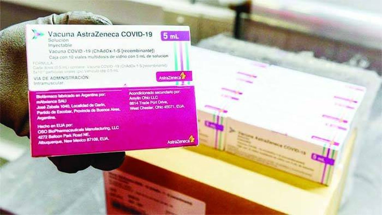 Distribuyen dosis de AstraZeneca  en las provincias:  Entre Ríos recibirá 12.200