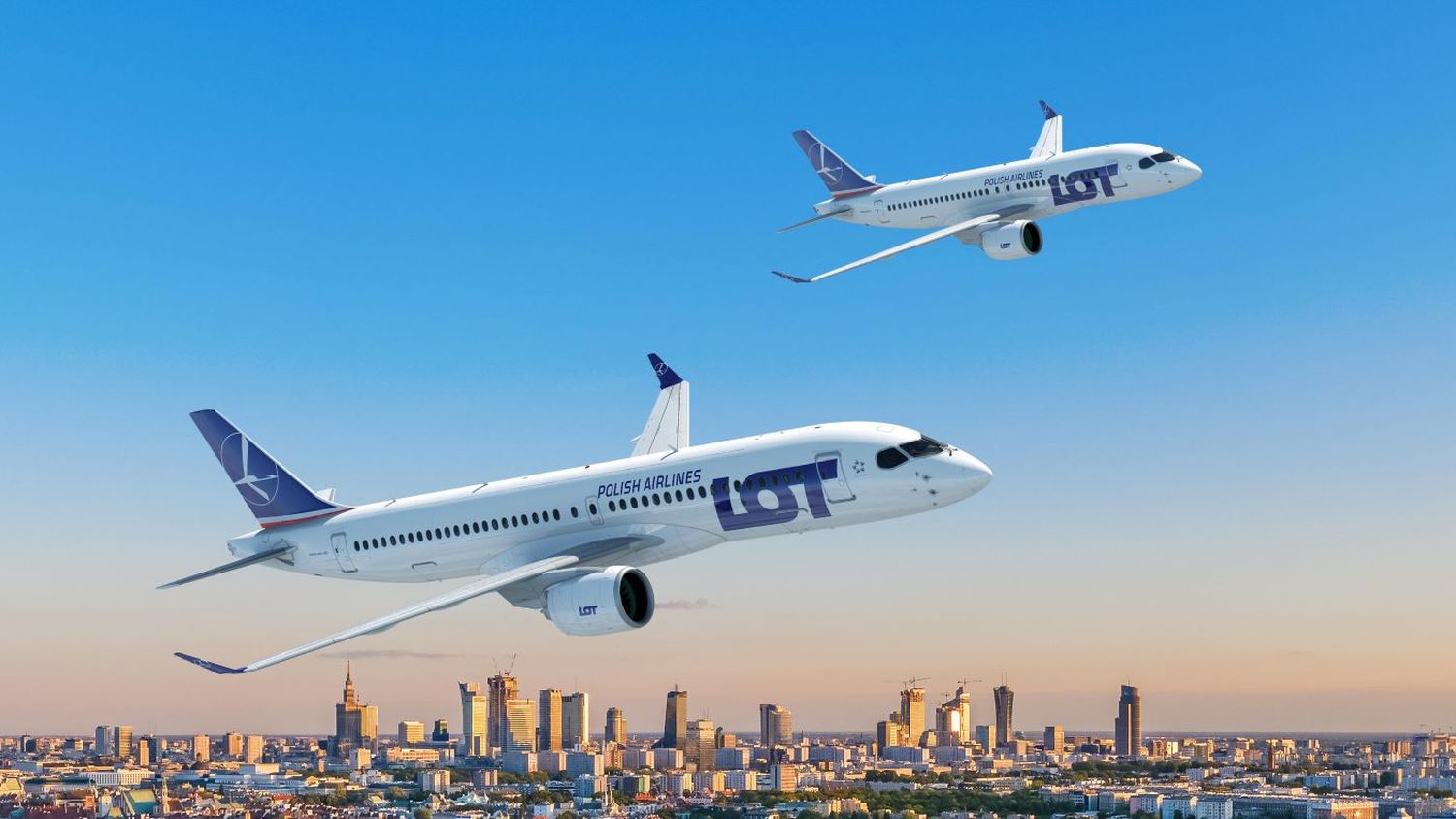 LOT Polish Airlines abandona a Embraer y ordena 40 aviones de la familia Airbus A220