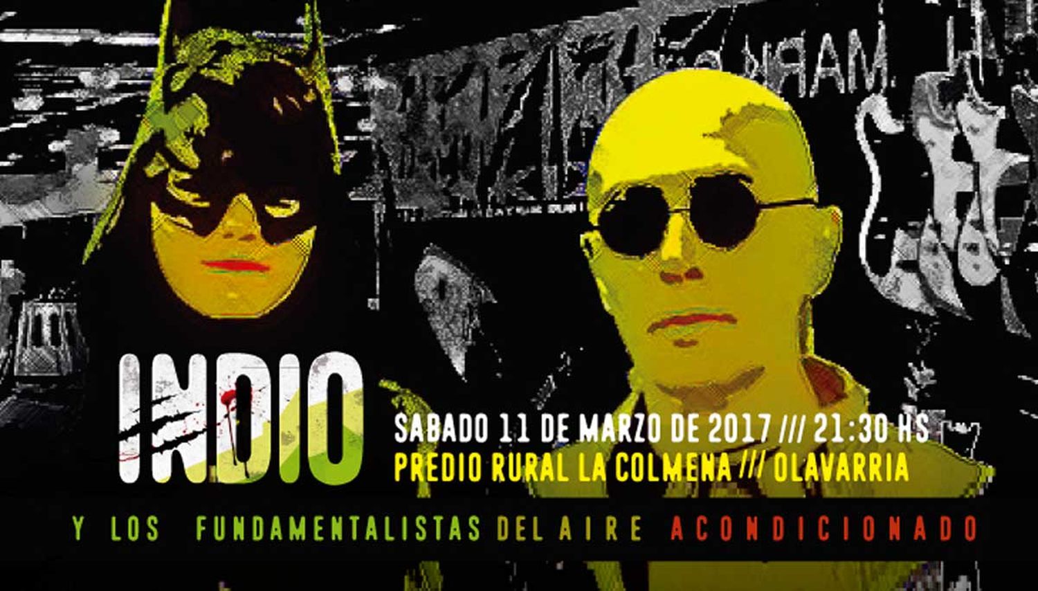 El Indio Solari confirmó que su próximo show será en Olavarría