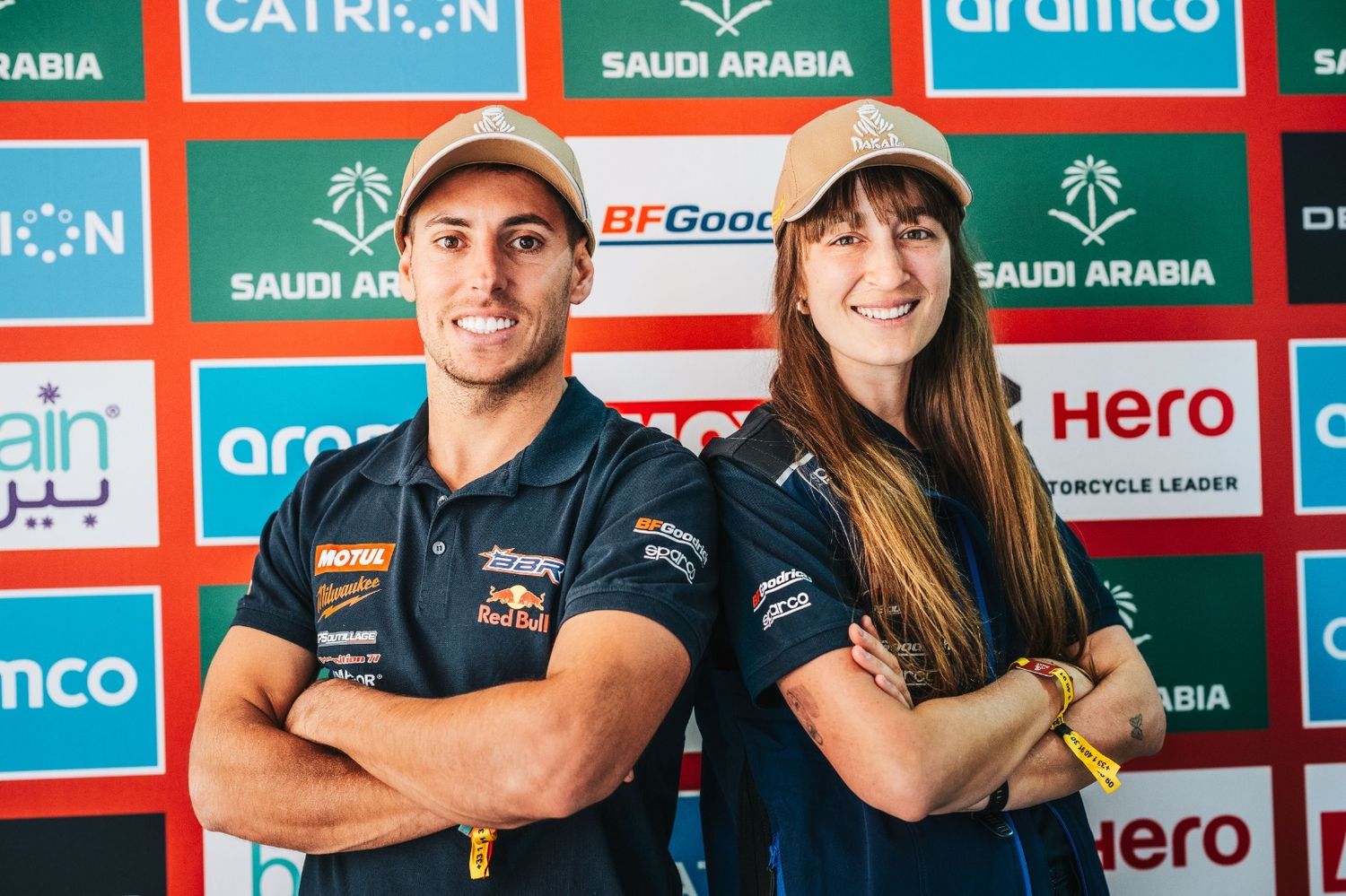 Nicolás Cavigliasso y Valentina Pertegarini