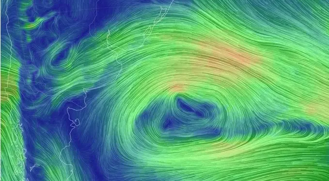 Imagen satelital de Metsul
