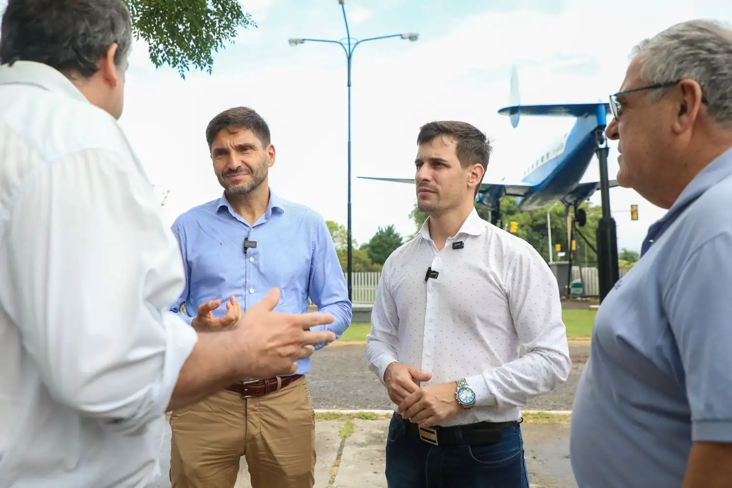 Pullaro recorrió los avances en la construcción del nuevo hospital de Rafaela: "En el segundo semestre, va a estar terminada la obra" - 1