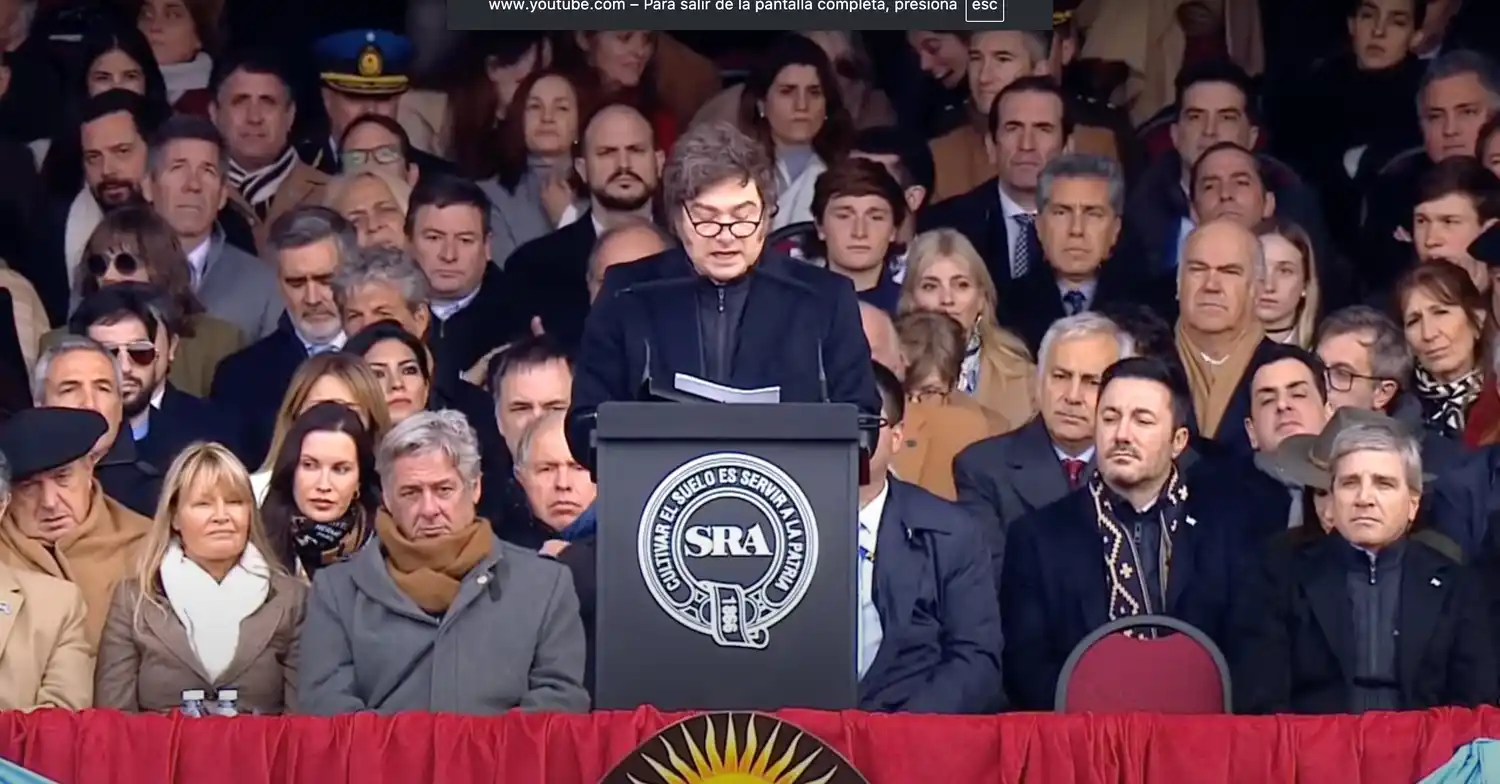 Milei bajó permanentemente las retenciones al campo