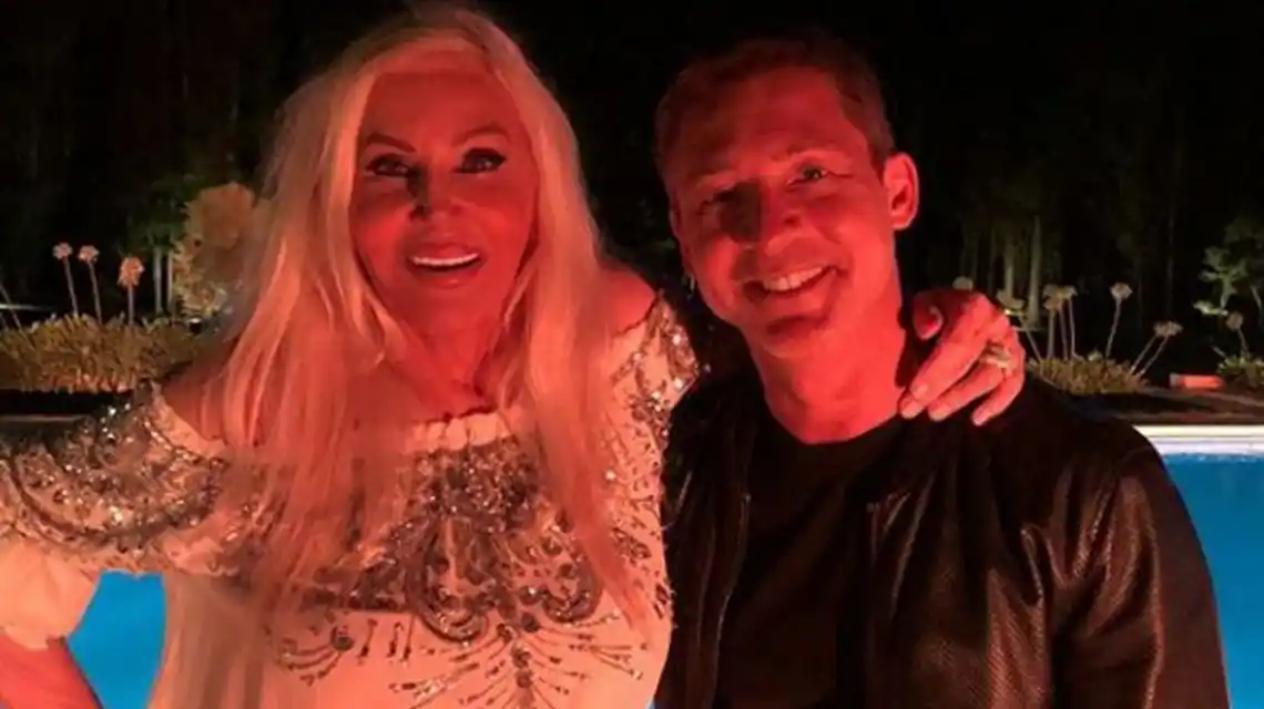 Susana Giménez y Adrián Suar juntos en TV