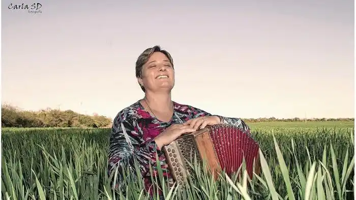 La acordeonista Marcia Müller fue nominada a los Premios Gardel